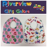 Reversible Bib - Birds Reversible Bib - Birds